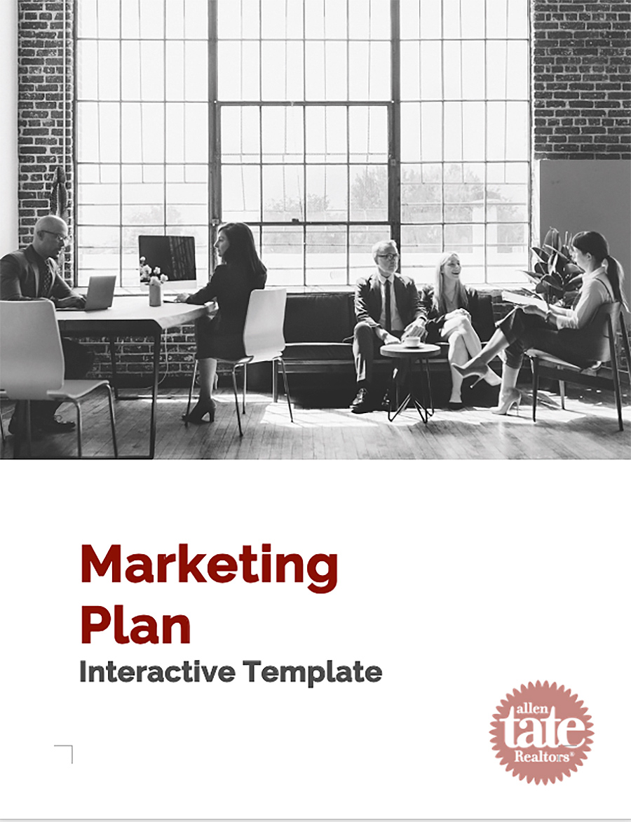 Allen Tate Marketing Plan Interactive Template